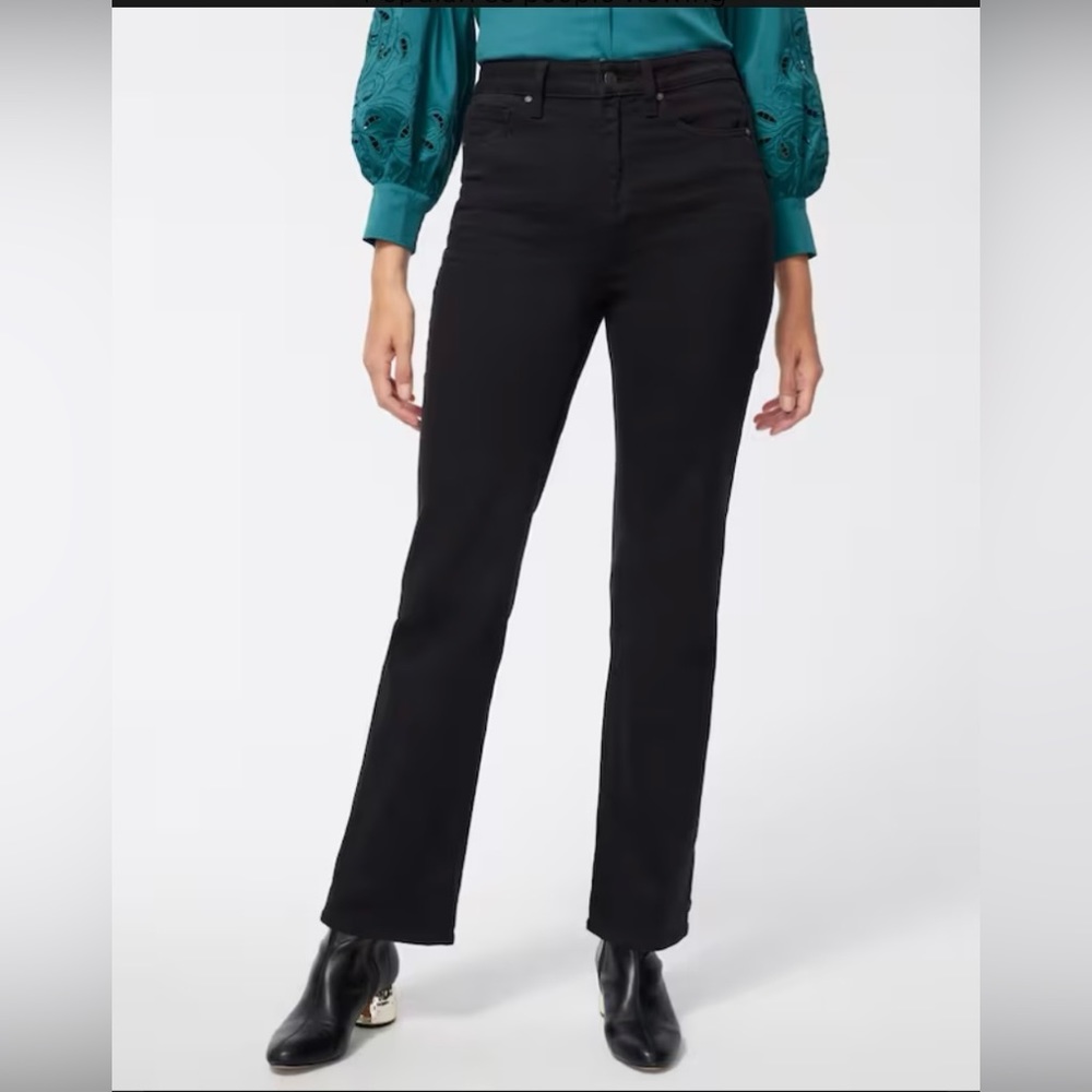 New High Rise Straight Leg Jeans